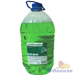 Жидкость для омывания стекол ЛЕТНЯЯ 4л.(Мухомойка) 4400/8