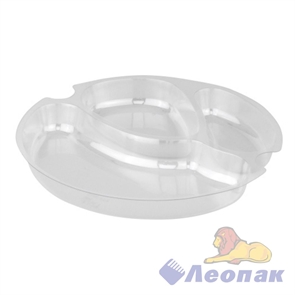 Менажница СпК-171 161*8мм прозрачная (300) (секционная вставка) / ПолиЭр 1716/20