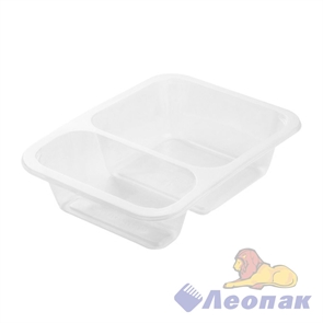 Лоток под запайку КАСТЕР 187*137*36 600мл,РР,30/70,прозрачный(520шт)ПК-29-30/70-36 1729/1214